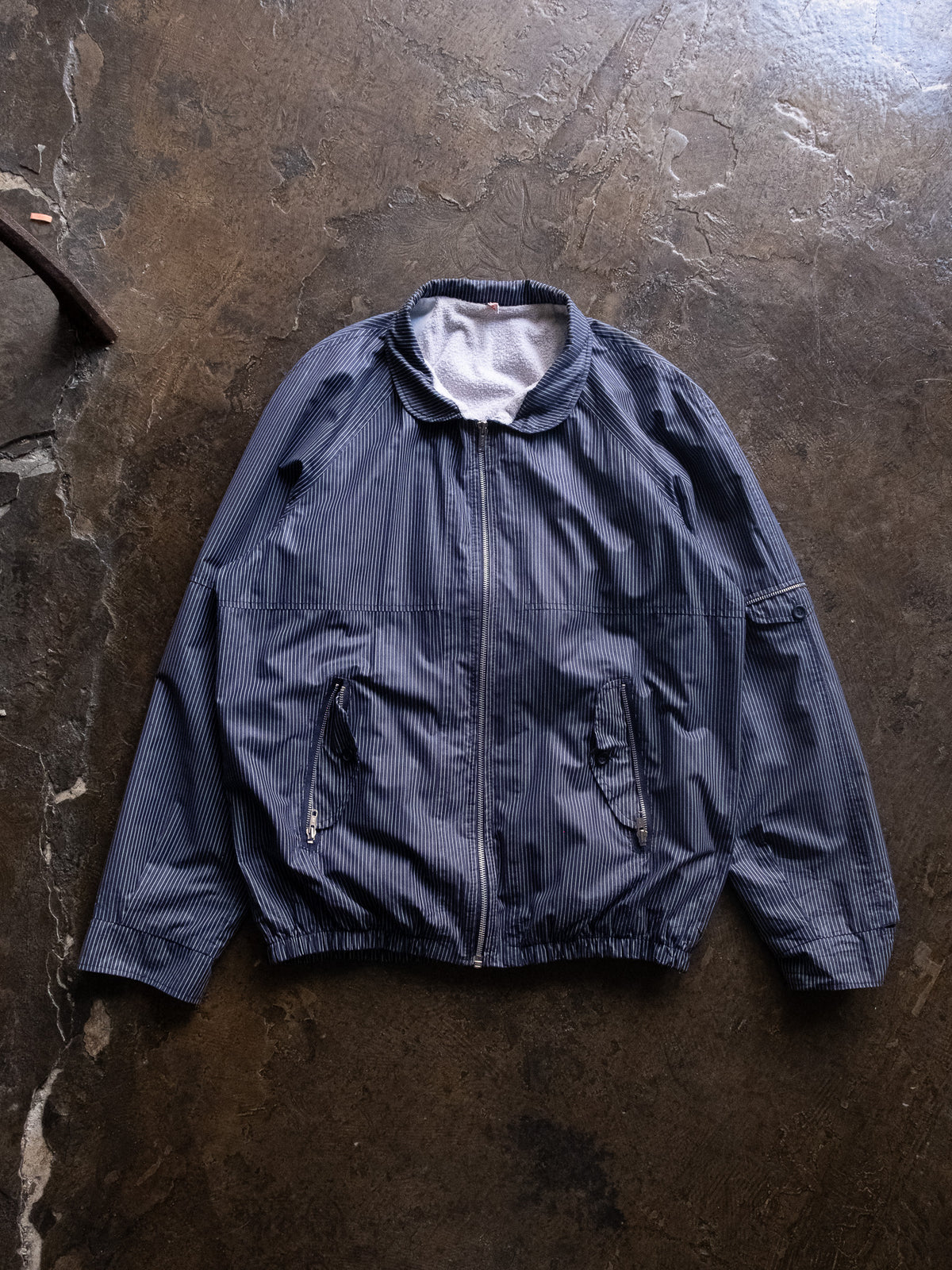 1970s-80s Striped Sports Jacket Made in France