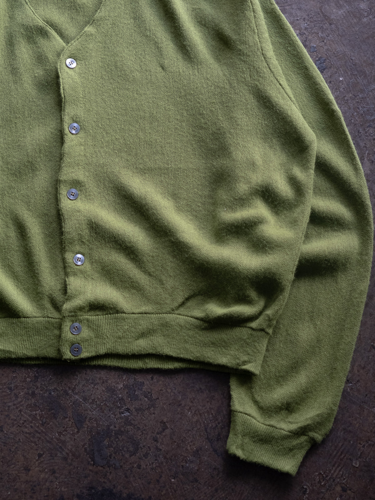 1970s "IZOD OF LONDON" Acrylic Cardigan
