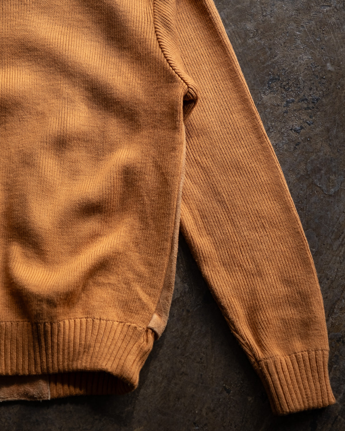 1970s-80s Suede Knit Jacket