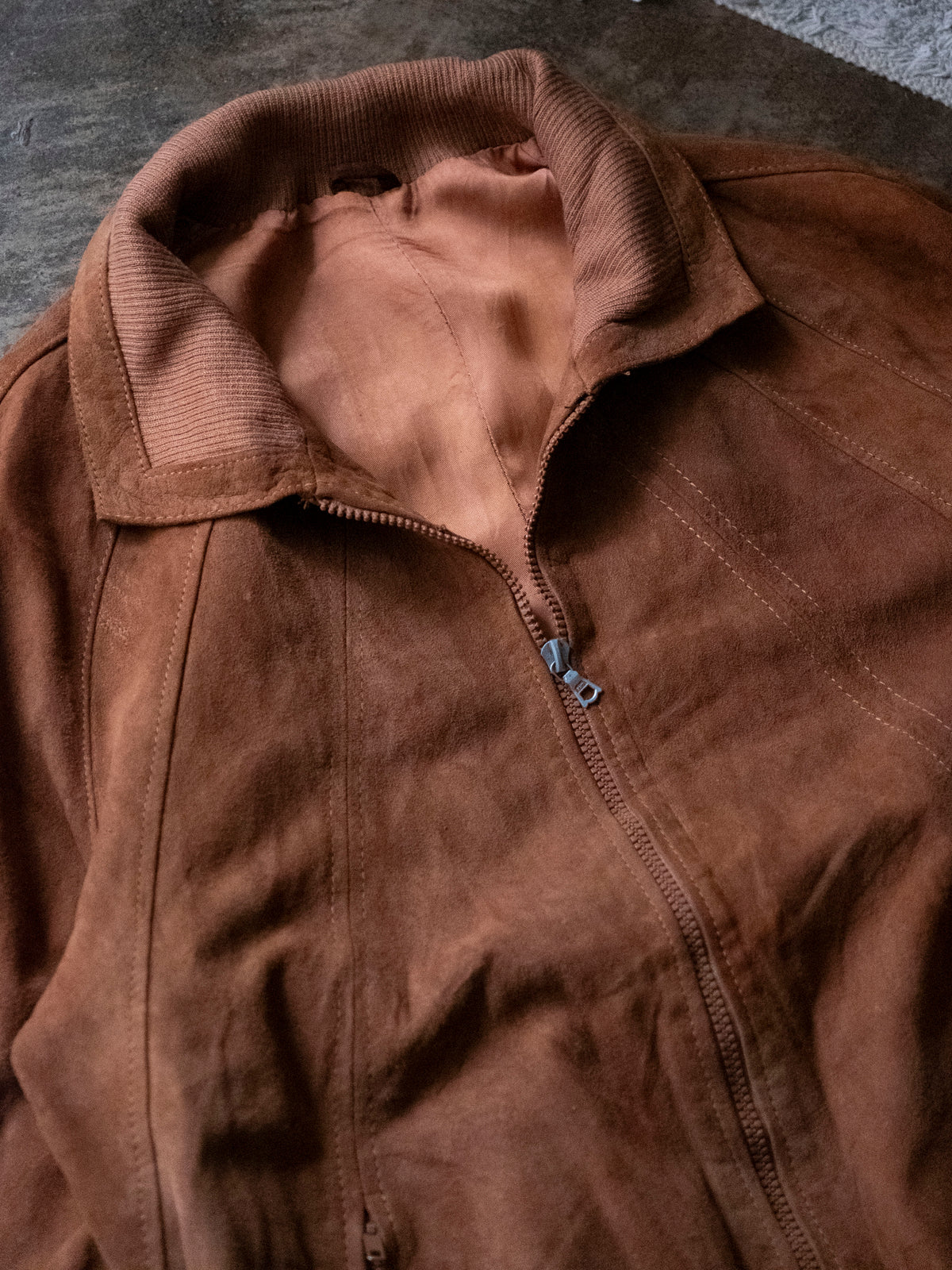 1990s "Made in Italy" Suede Blouson