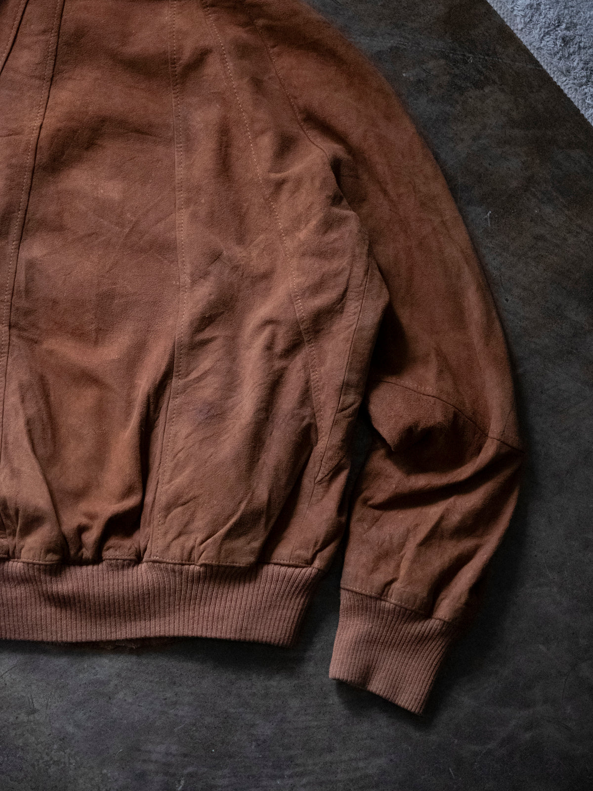 1990s "Made in Italy" Suede Blouson