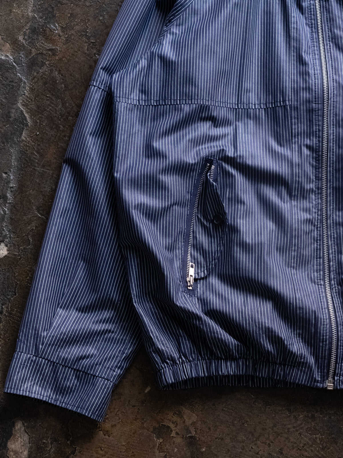 1970s-80s Striped Sports Jacket Made in France