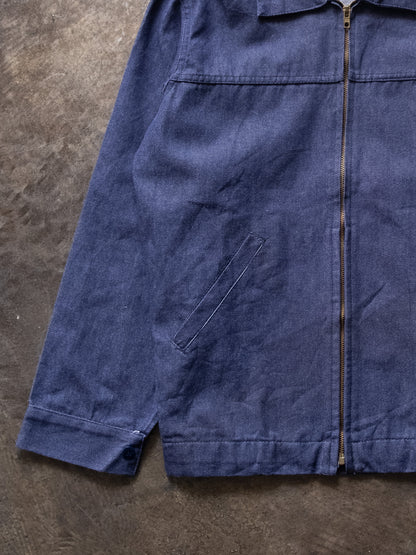 1970s-80s "Kiplay" French Denim Work Jacket Made in France