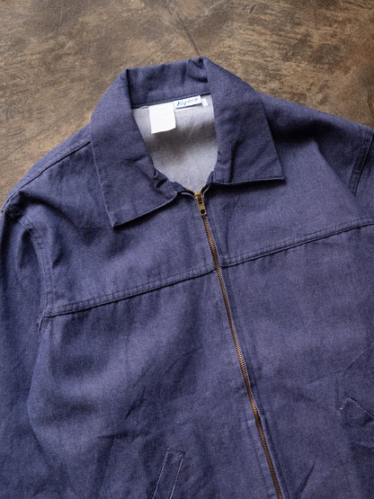 1970s-80s "Kiplay" French Denim Work Jacket Made in France