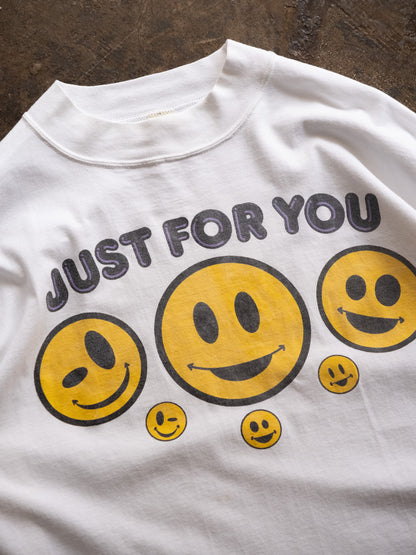 1990s Smily Face L/S Tee Made in France