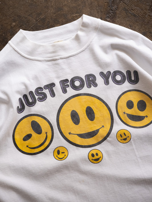 1990s Smily Face L/S Tee Made in France