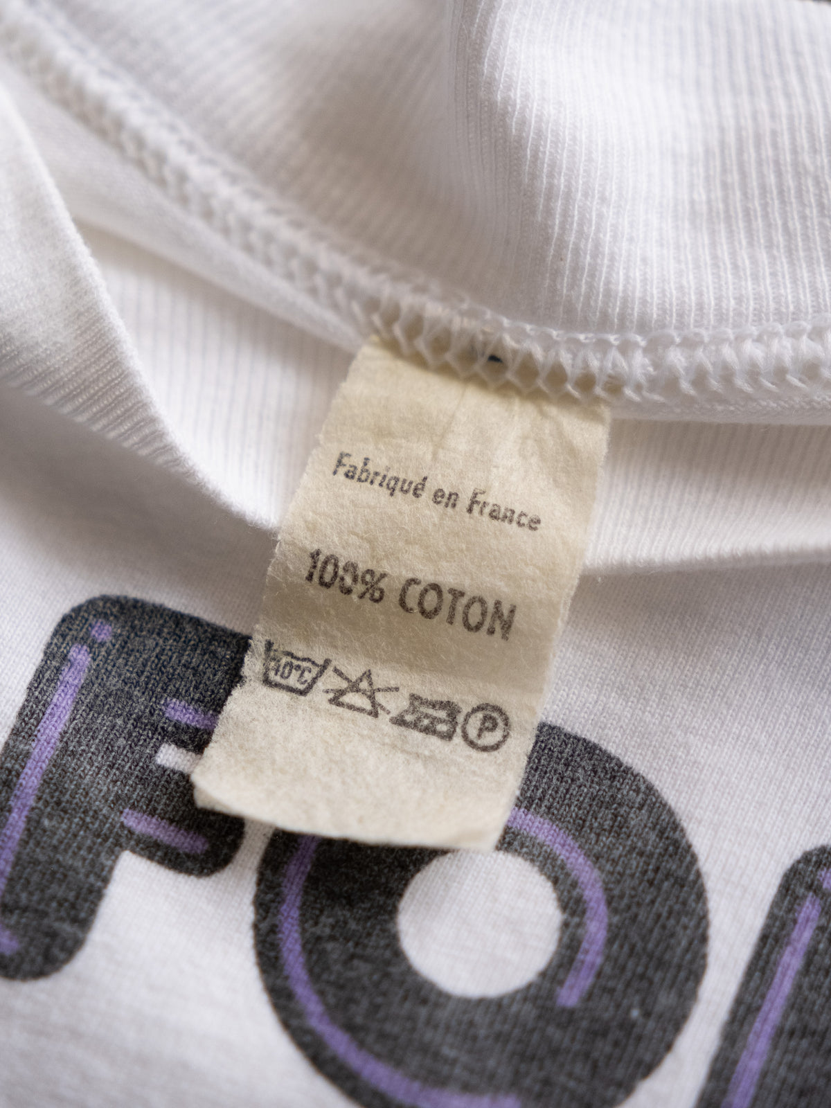 1990s Smily Face L/S Tee Made in France