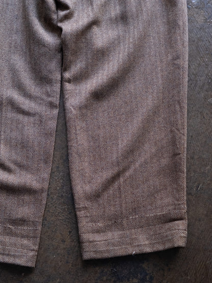 1980a-90s Herringbone Tuck Slacks Made in USA