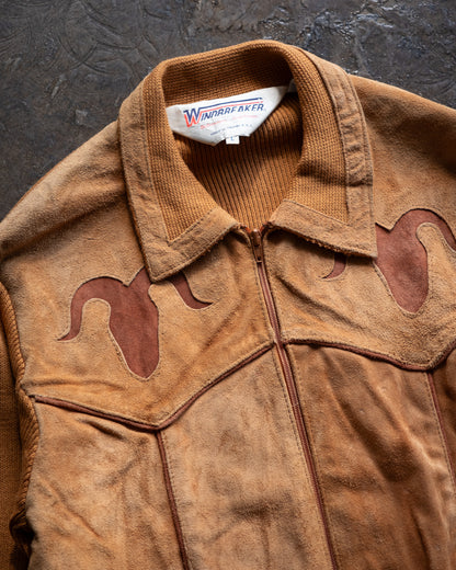 1970s-80s Suede Knit Jacket