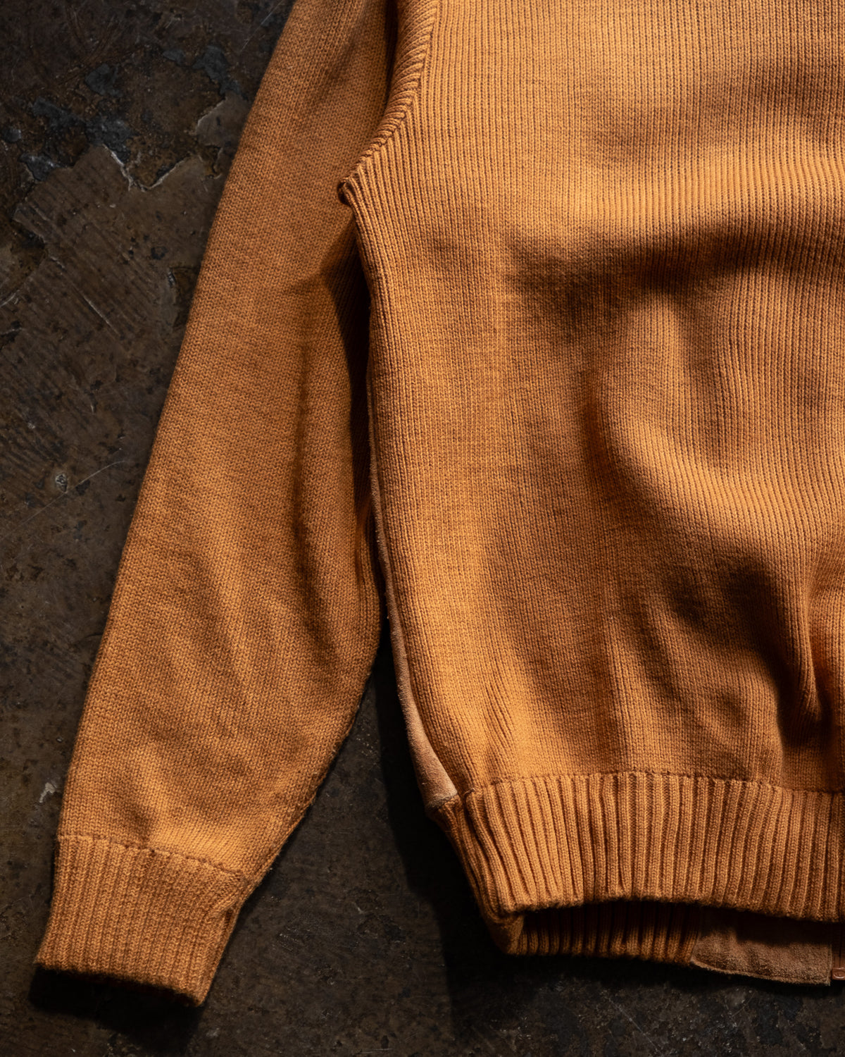 1970s-80s Suede Knit Jacket