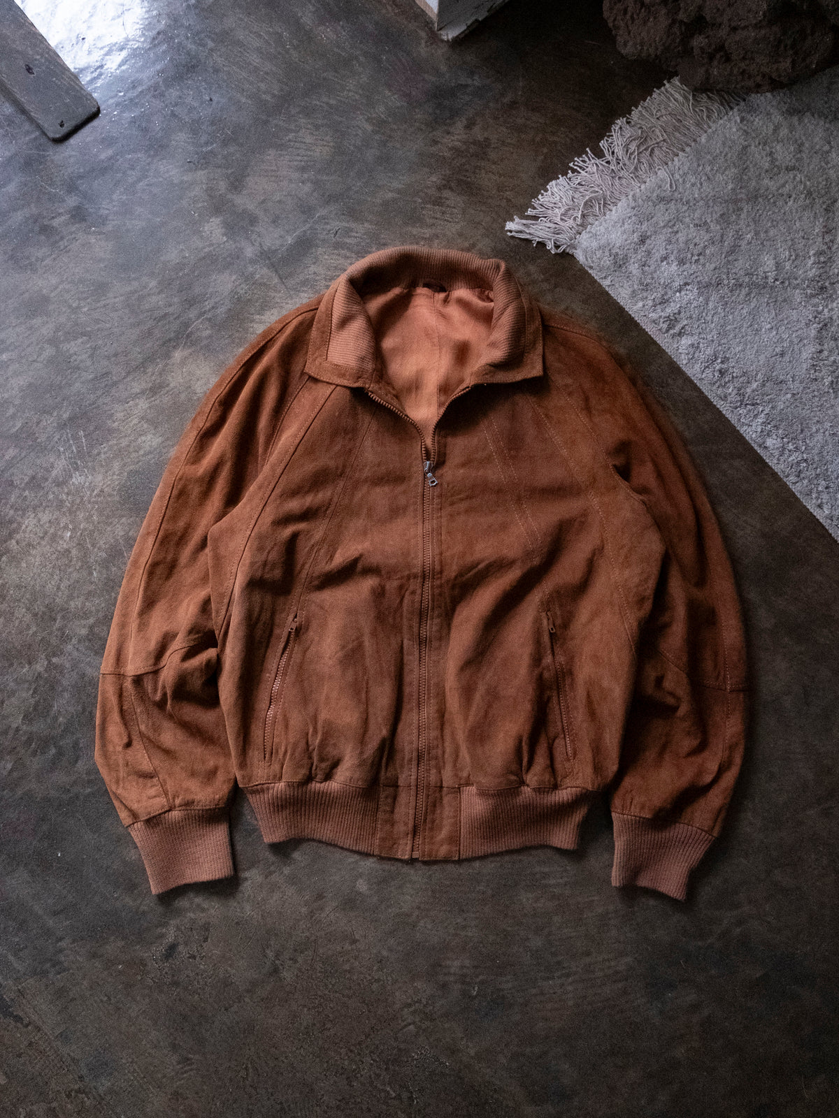 1990s "Made in Italy" Suede Blouson