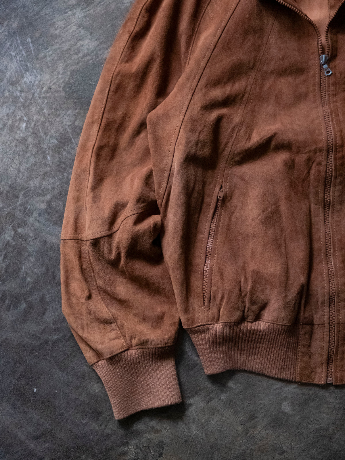 1990s "Made in Italy" Suede Blouson