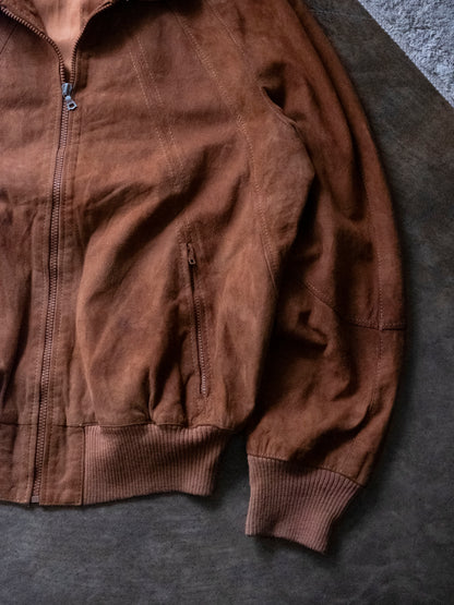 1990s "Made in Italy" Suede Blouson