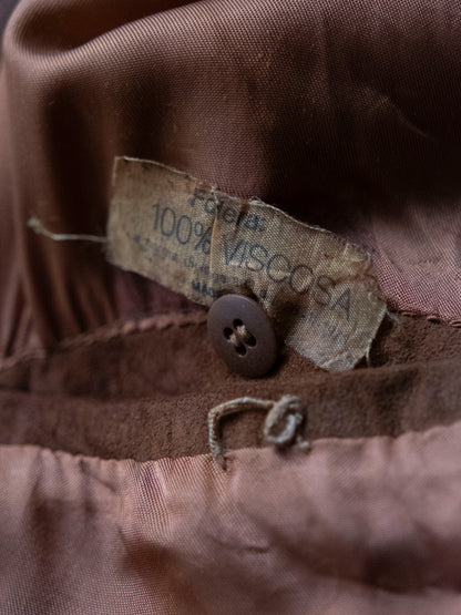 1990s "Made in Italy" Suede Blouson